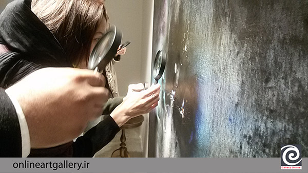 گزارش تصویری نمایشگاه نقاشی بابک اطمینانی در گالری شماره شش